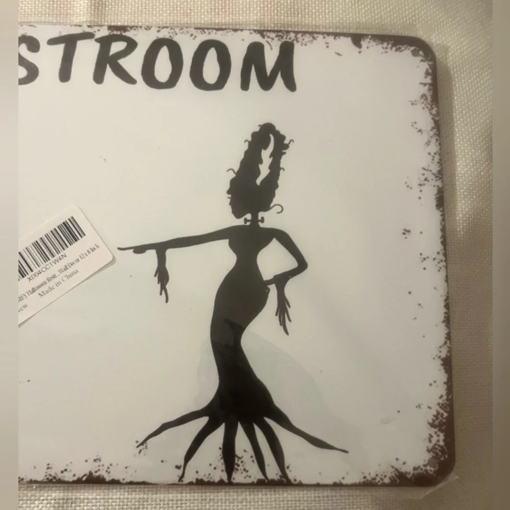 2/$14.00 Frankenstein Bathroom Sign - Picture 3 of 7